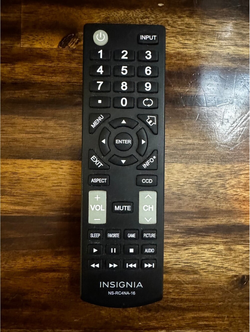Insignia NS-RC4NA-16 TV Remote Control OEM TESTED